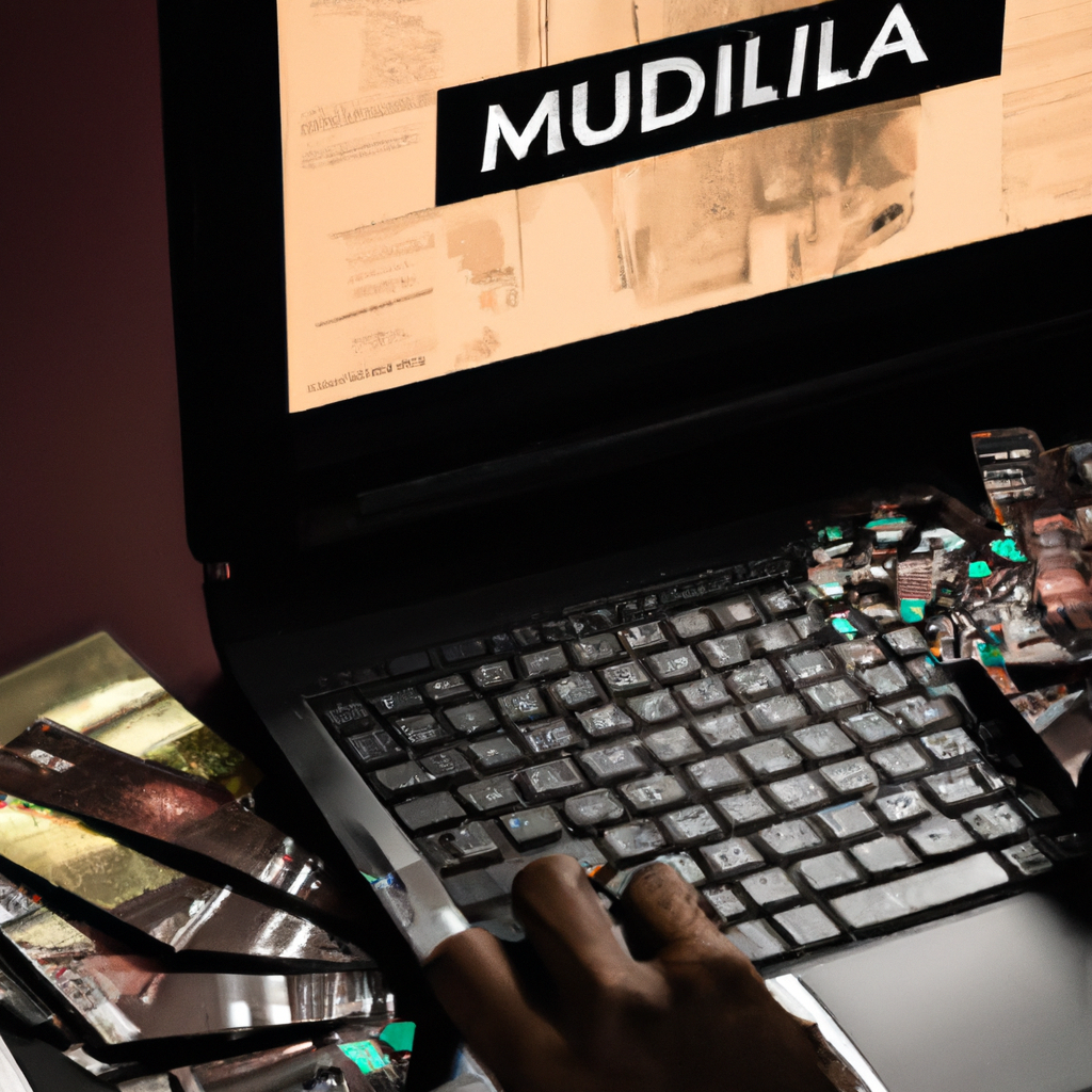 Student editing video b-roll on laptop timeline